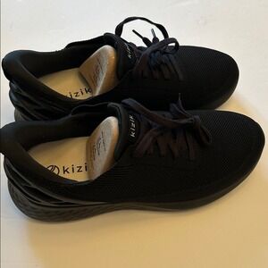 Kizik Athens Women's Black Sneakers Sz 11W‎ NWOT PRM
